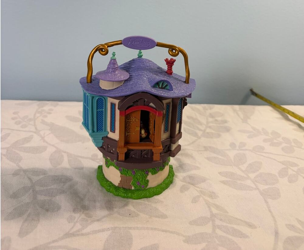 Disney Animators' Collection Littles Rapunzel Cottage Playset incomplete